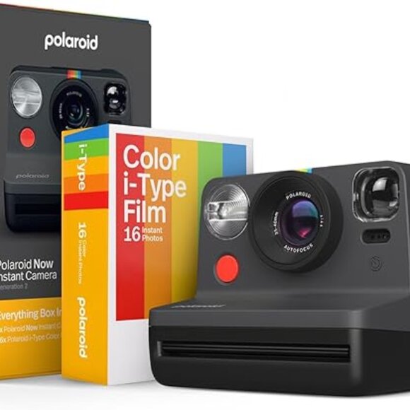 BRAND NEW Polaroid Now 2nd Generation I-Type Instant Camera + Film Bundle - Picture 1 of 5